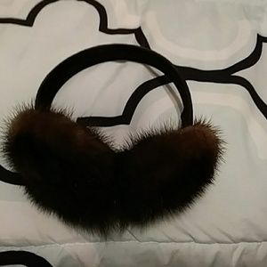 Real Mink Earmuffs